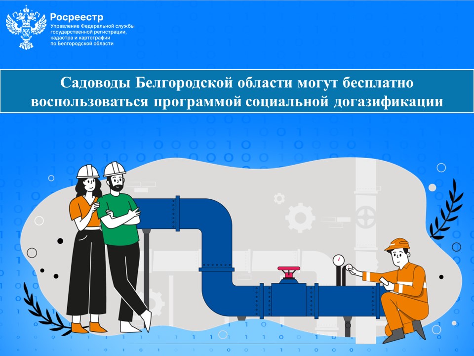 Садоводы Белгородской области могут бесплатно воспользоваться программой социальной догазификации.