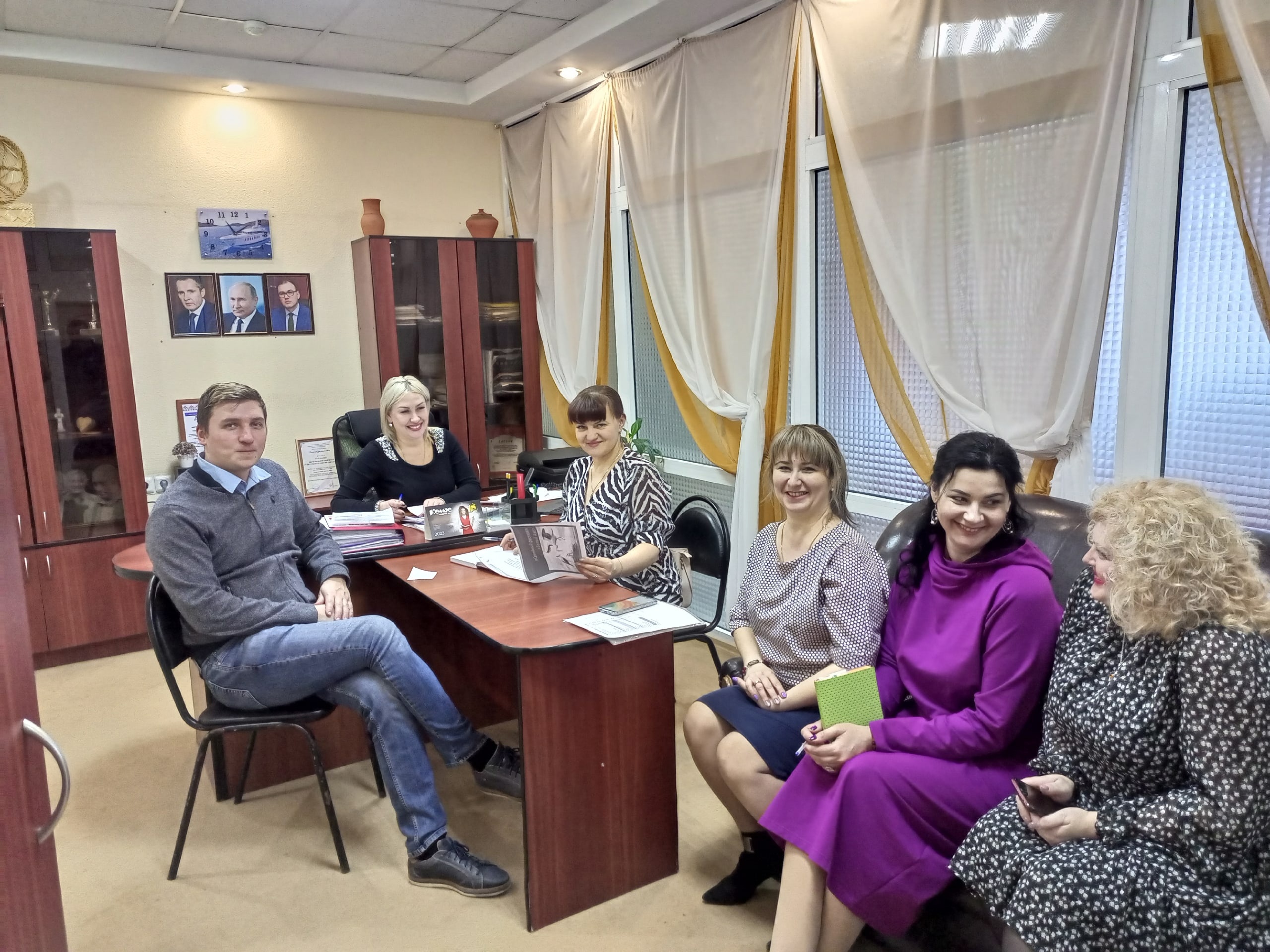 Встреча с представителями Ассоциации многодетных семей Яковлевского района &quot;Счастливы вместе&quot;.