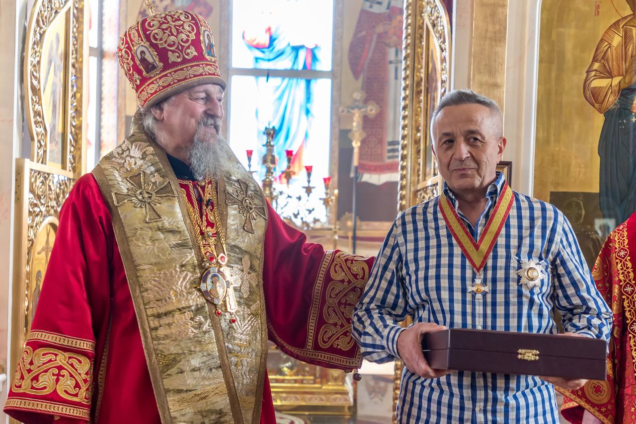 Потрясаев В.Н. награжден орденом Русской Православной Церкви благоверного князя  Даниила Московского второй степени.