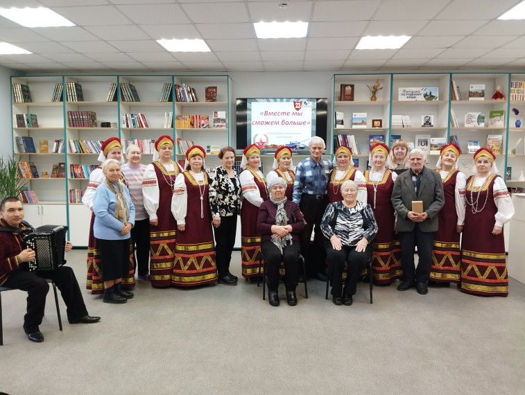 заседание актива Совета ветеранов п. Томаровка 15.02.2024 г..