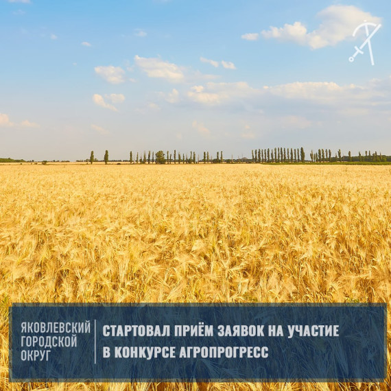 Стартовал прием заявок на участие в конкурсе Агропрогресс. Стартовал прием заявок на участие в конкурсе Агропрогресс.
