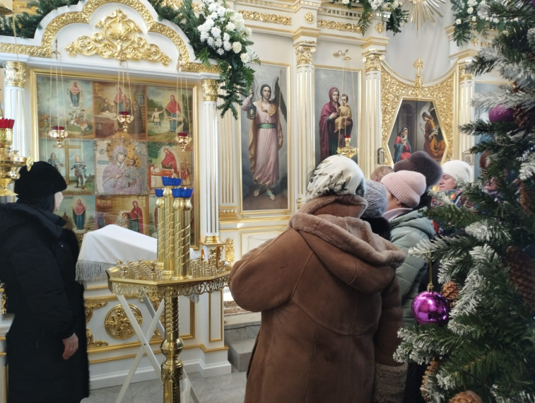 Томаровская первичная организация Совета ветеранов и общества инвалидов посетила Борисовский Богородице-Тихвинский женский монастырь.