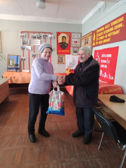 16.02.2023 г. состоялось собрание Совета ветеранов посёлке Томаровка.